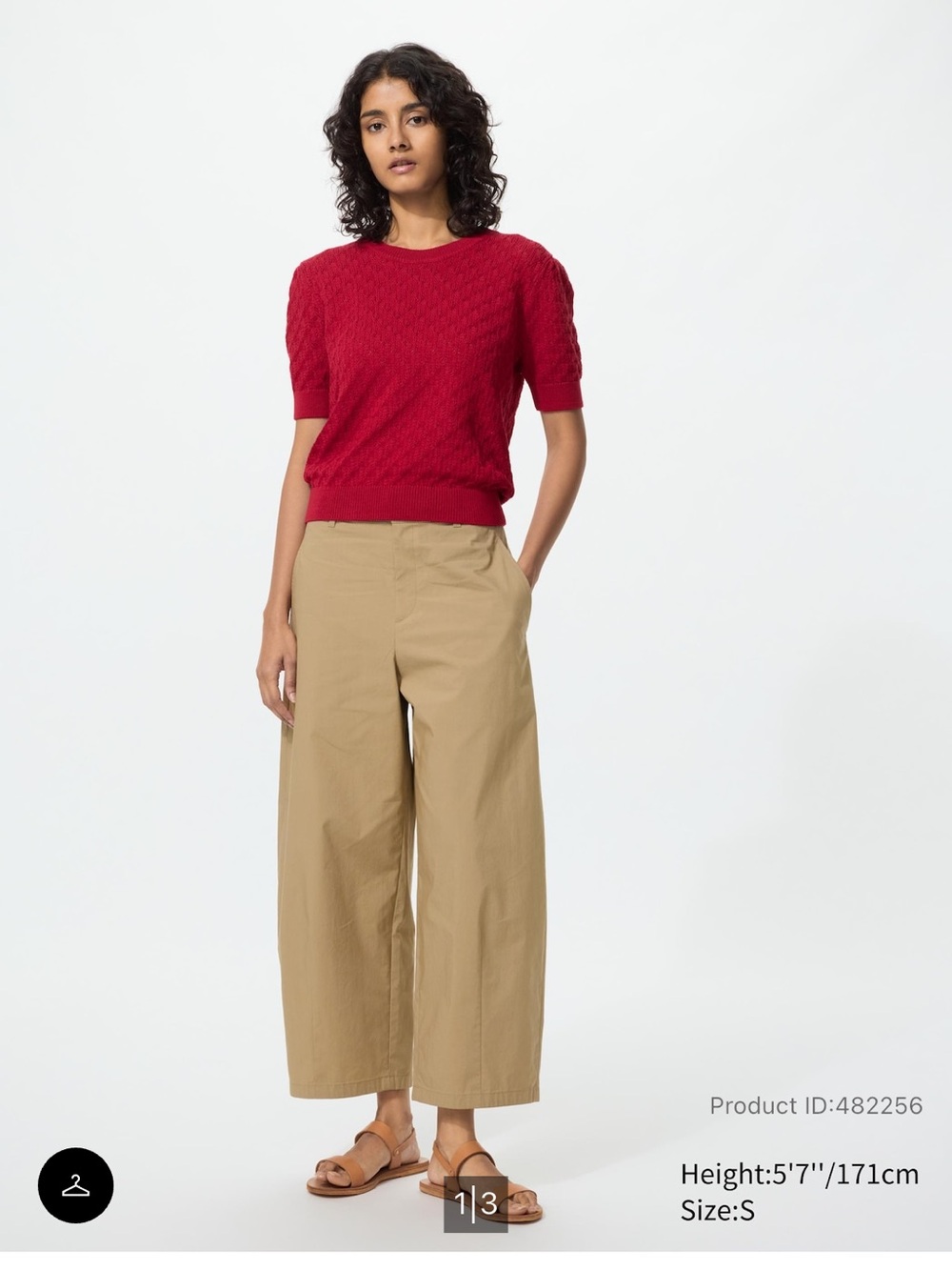Uniqlo Barrel Ankle Pants